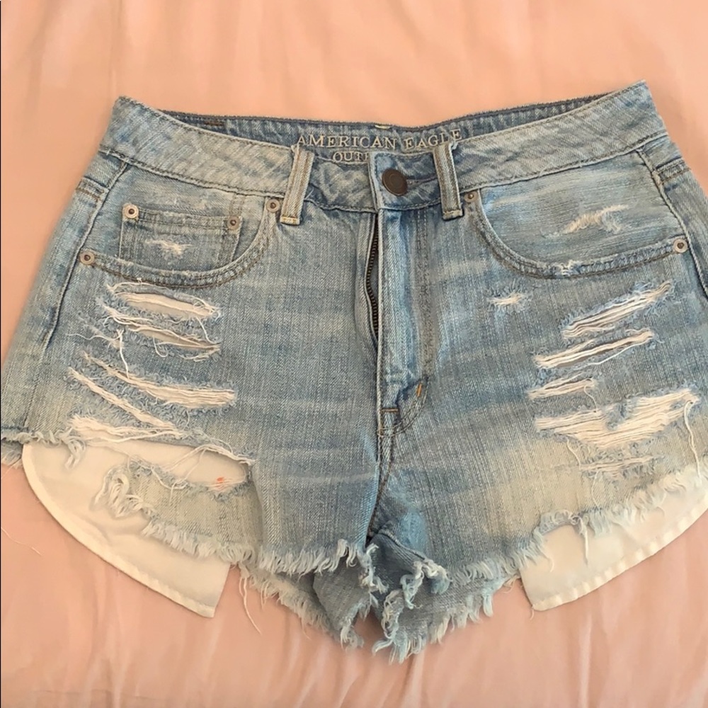 American eagle high rise festival shorts size 6